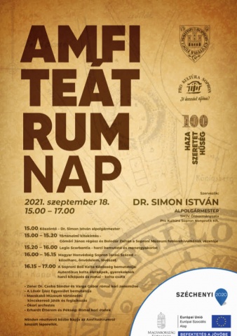 AMFITEATRUM NAP 2021. szeptember 18. Scarbantia/Sopron